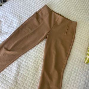 Chico’s tan ankle length stretch pants